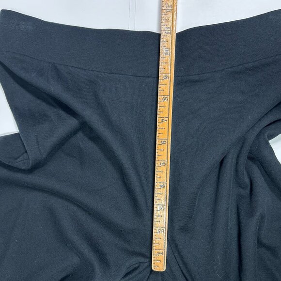 EUC J.Jill Pure Jill Women Pants Black Full Leg Cropped Pull On Pima Cotton Sz M - Picture 7 of 11